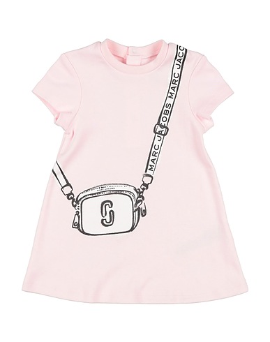 MARC JACOBS Vestito Baby  Rosa chiaro 100% Cotone, Elastan