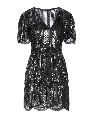 TWINSET Vestito corto Nero 100% Poliestere
