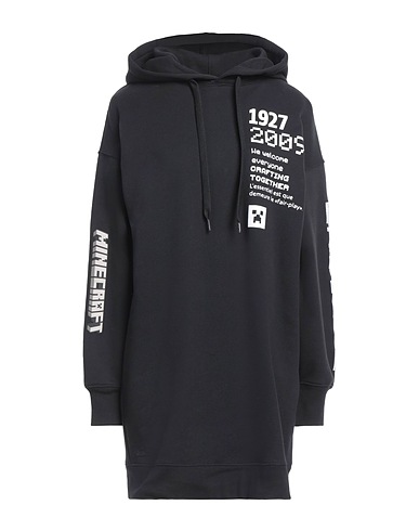 LACOSTE L!VE Robe courte NERO 100% Coton