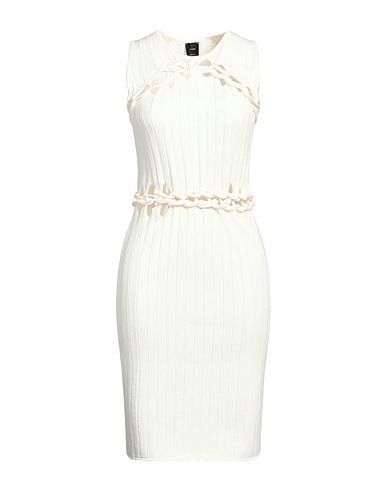 PINKO Short dress Ivory 72% Viscose, 28% Polyester