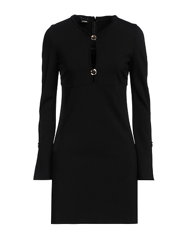 PINKO Short dress Black 67% Viscose, 28% Polyamide, 5% Elastane