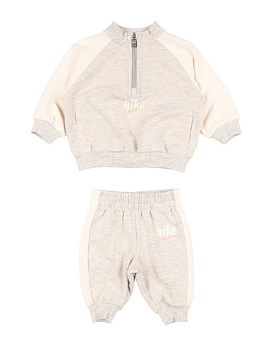 NIKE Completo Baby  E1D1 HALF ZIP SET
 Beige 58% Cotone, 38% Poliestere, 4% Elastan