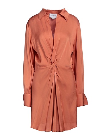 ISABELLE BLANCHE Paris Vestito corto Ruggine 100% Viscosa