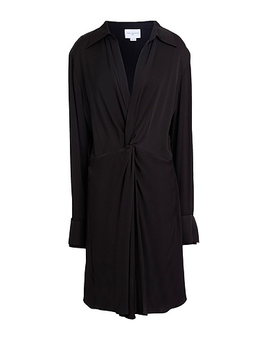 ISABELLE BLANCHE Paris Short dress Black 100% Viscose