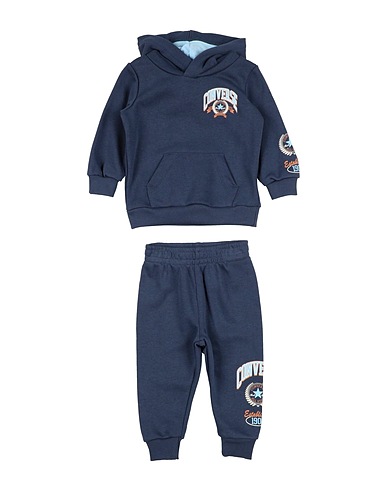 CONVERSE Babykleidung-Set  CNVB REC CLUB FT PO SET
 Marineblau 65% Organische Baumwolle, 35% Polyester