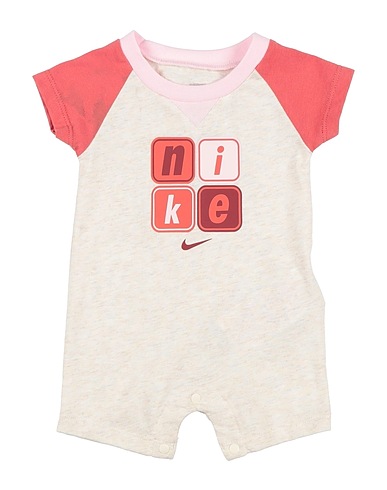 NIKE Tutina Baby  SS SHORT ROMPER  Beige 60% Cotone, 40% Poliestere