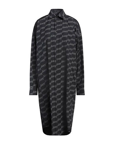 BALENCIAGA Midi dress Black 100% Cotton