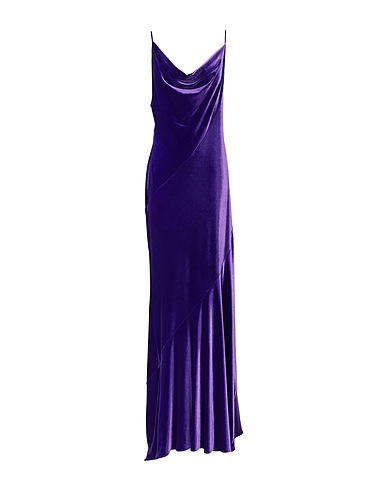 PHILOSOPHY di LORENZO SERAFINI Elegant dress Purple 93% Polyester, 7% Elastane