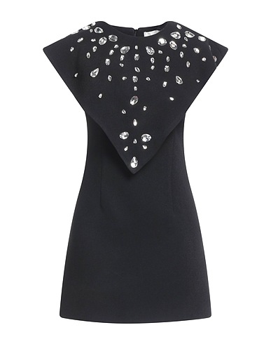 ODÌ ODÌ Короткое платье Чёрный 100% Полиэстер