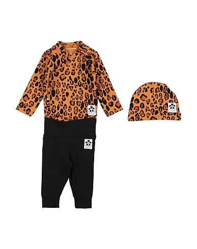 MINI RODINI Baby co-ord  Camel 95% Lyocell, 5% Elastane
