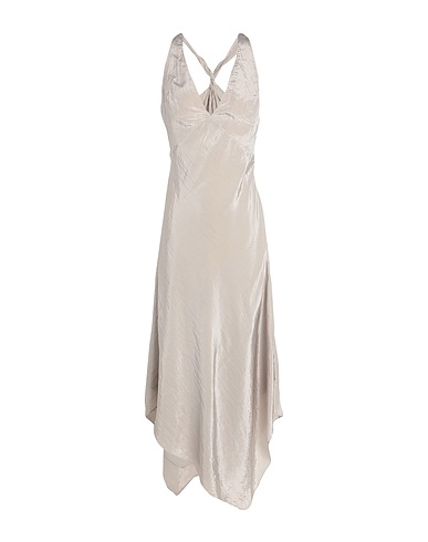 CALVIN KLEIN Midi dress Light grey 84% Viscose, 16% Nylon