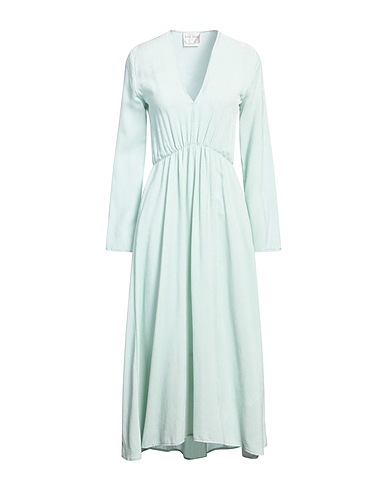 FORTE_FORTE Vestito midi Verde chiaro 100% Viscosa