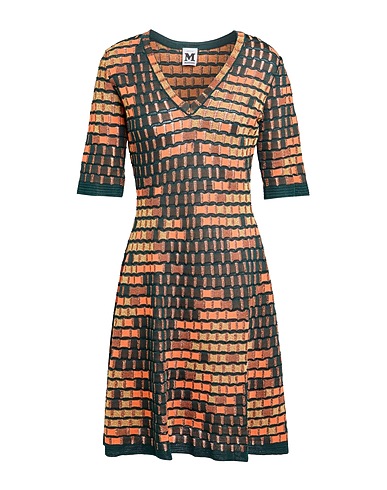 M MISSONI DRESSES Deep teal 64% Synthetic fibers, 18% Wool, 18% Cotton