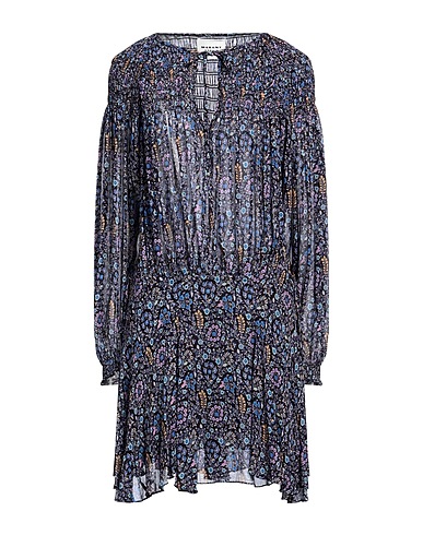 MARANT ÉTOILE Vestito corto Blu notte 100% Viscosa