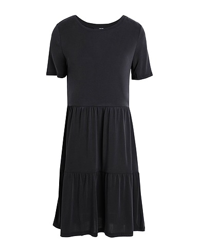 VERO MODA Short dress Charcoal 70% Tencel™ Modal, 30% Polyester