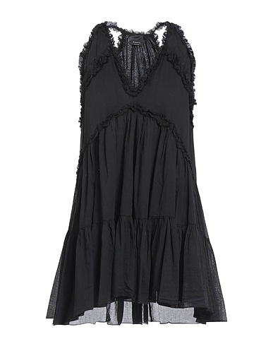 PINKO Vestito corto Nero 100% Cotone