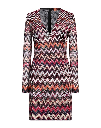 MISSONI Tubino Fucsia 88% Viscosa, 12% Cupro
