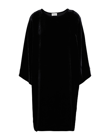 P.A.R.O.S.H. Short dress Black 80% Viscose, 20% Silk