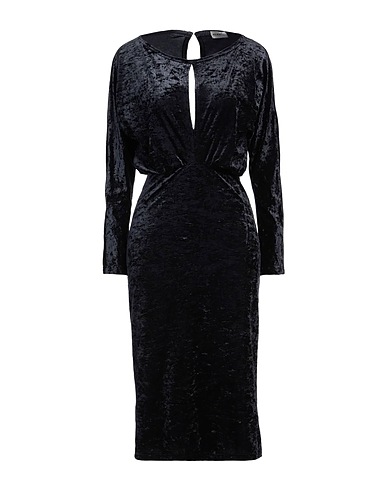 P.A.R.O.S.H. Midi dress Black 85% Polyamide, 15% Elastane