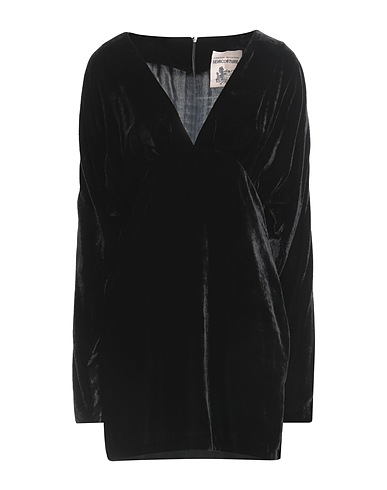 SEMICOUTURE Tubino Nero 82% Viscosa, 18% Poliammide