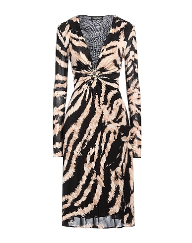 ROBERTO CAVALLI Midi dress 90% Viscose, 10% Elastane