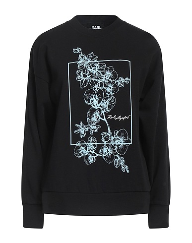 KARL LAGERFELD Sweatshirt Black 100% Cotton