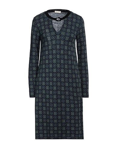 SIYU Knit dress Deep teal 100% Merino Wool