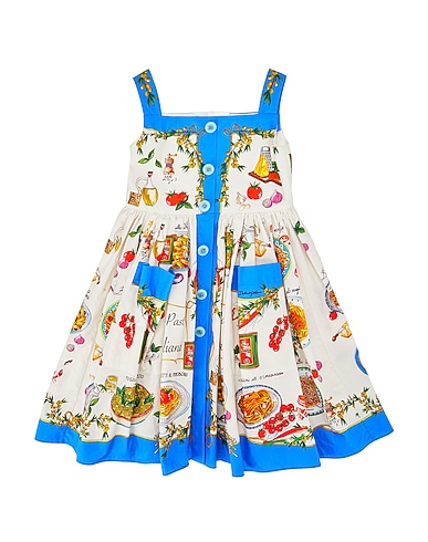 DOLCE&GABBANA Dress Azure 100% Cotton