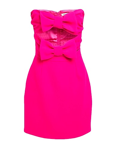 NEW ARRIVALS Sheath dress Fuchsia 100% PES - Polyethersulfone