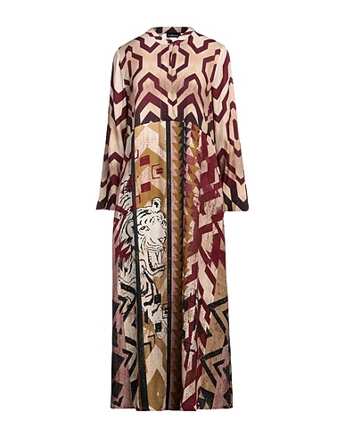 GRACE Long dress Beige 100% Viscose