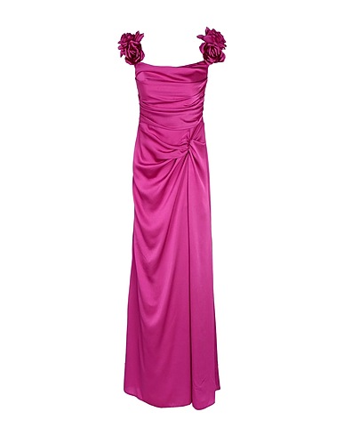 FOREVER UNIQUE Long dress Mauve 95% Polyester, 5% Lycra®