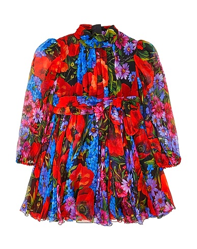 DOLCE&GABBANA Vestido ROSSO 100% Seda