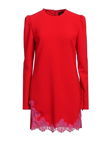 DSQUARED2 Short dress Red 100% Polyester, Polyurethane, Cotton, Polyamide