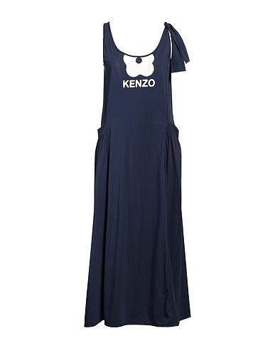 KENZO Midi dress Navy 100% Cotton