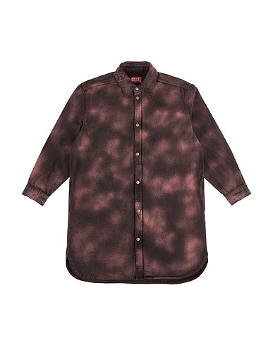 DIESEL Dress Dark purple 100% Cotton