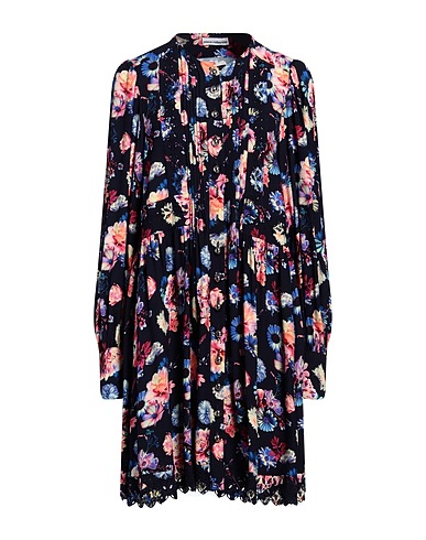 RABANNE Shirt dress Midnight blue 100% Viscose