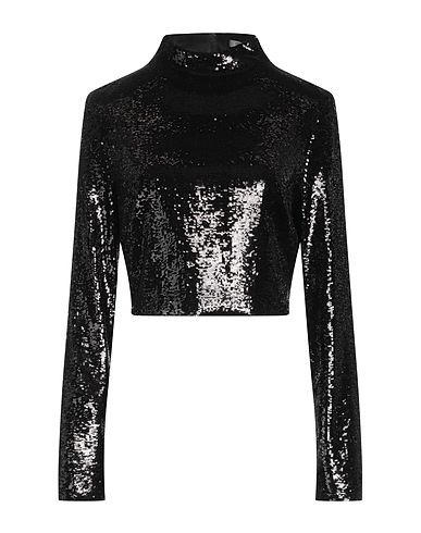 GAUCHERE. Top Black 92% Polyester, 8% Elastane