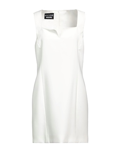 BOUTIQUE MOSCHINO Sheath dress White 100% Polyester