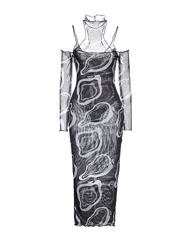 JULFER Midi dress 95% Polyester, 5% Elastane