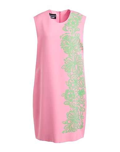 BOUTIQUE MOSCHINO Sheath dress Pink 90% Polyester, 10% Elastane