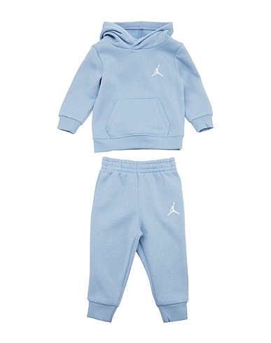 JORDAN ベビーセットアップ  MJ ESSENTIALS FLC PO SET
 ライトブルー コットン 60% / ポリエステル 40%