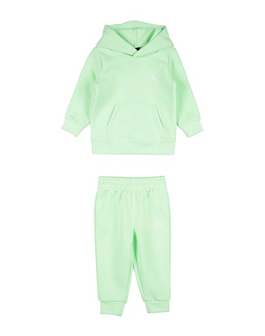 JORDAN ベビーセットアップ  MJ ESSENTIALS FLC PO SET
 ライトグリーン コットン 60% / ポリエステル 40%