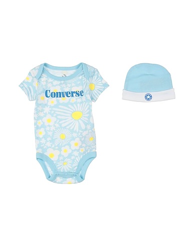 CONVERSE Baby accessories set CHN SEASONAL 3PC BOX SET
 Sky blue 60% Cotton, 40% Polyester
