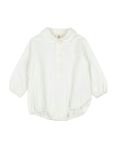 DOUUOD Baby bodysuit White 100% Cotton
