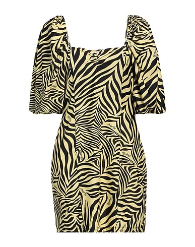 ANIYE BY Kurzes Kleid Gelb 96% Polyester, 4% Elastan