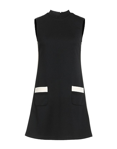 PALM ANGELS Short dress Black 100% Polyester, Elastane