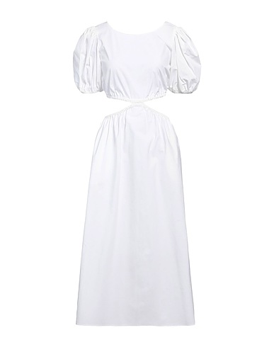 REDValentino Midi dress White 100% Cotton