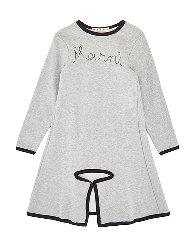 MARNI ワンピース＆ドレス ライトグレー コットン 100%