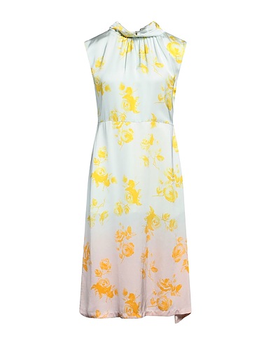 JIL SANDER Midi dress Sky blue 100% Viscose