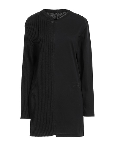 MM6 MAISON MARGIELA Short dress Black 50% Acrylic, 50% Wool, Cotton
